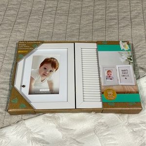 Baby’s first letter board frame